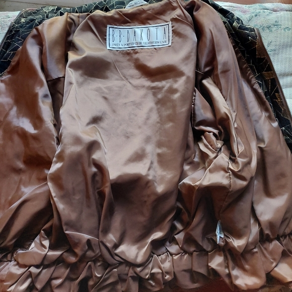 Vintage* B B Dakota Leather Jacket (Large) - Picture 12 of 16